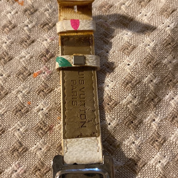 Louie Vuitton vintage murakami color patches ladies watch circa 2003-2004? - Picture 6 of 8